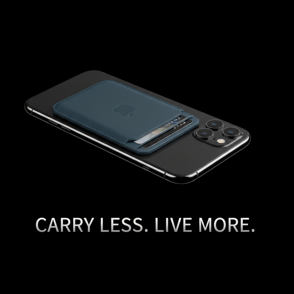 Banner MagSafe Card Holder centrado